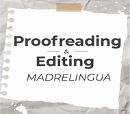 Proofreading & Editing Avanzato Madrelingua
